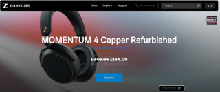 Refurbished Sennheiser Momentum 4 Headphones (Copper)