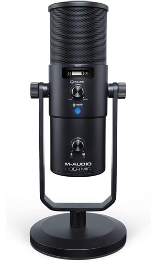 M-Audio Uber Mic micrófono de condensador USB por 45,49€.