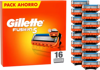 Gillette Fusion5 16 Recambios para Maquinillas de Afeitar por 40,84€