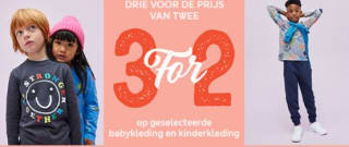 3 halen 2 betalen op kinderkleding bij Marks & Spencer