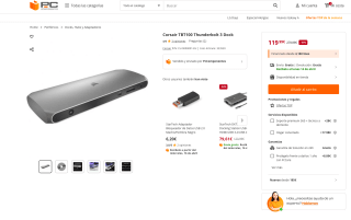 Corsair TBT100 Thunderbolt 3 Dock por solo 119,99€