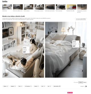 Envío Gratis de colchones y sofa en IKEA