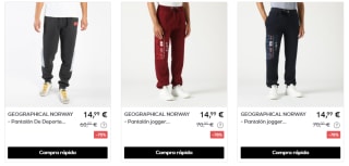 Ropa Geographical Norway desde 9,99€ preciazos