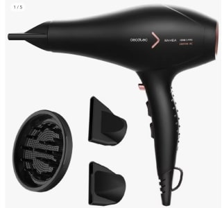 Secador de pelo iónico con 2600 W de potencia marca Cecotec por 14,26€