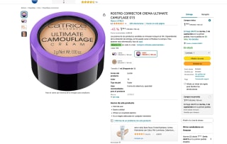 Crema Catrice Rostro corrector ULTIMATE CAMUFLAGE por solo 1,99€