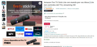 Recopilación Fires TV a precio muy buenos en amazon