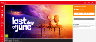 Juego para nintendo Último día de junio por 4,99€