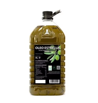 5L Aceite de Oliva Virgen Extra OLEOESTRELLA por solo 28,34€