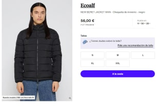 Chaqueta para Hombre Ecoalf NEW BERET por 56€