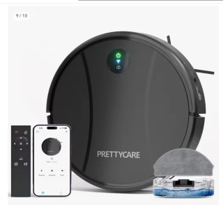 Robot Aspirador C2, Fregona, Aspira y Barre al mismo tiempo, 3000Pa, Autonomía de 150 Minutos por 78,99€