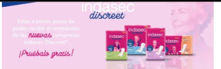 Hasta 7€ de reembolso en productos indasec discreet