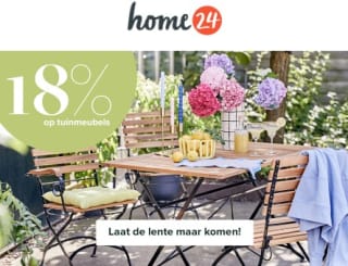 18% korting op tuinmeubels & outdoor-accessoires bij Home24