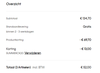 Calvin Klein kortingscode voor 20% extra korting op de sale tot 50%