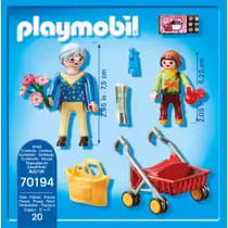 Playmobil Oma met rollator (70194) voor €2,99 bij Intertoys