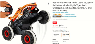 Hot Wheels Monstertruck voor €34,99 bij Amazon