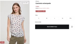 Camiseta estampada Milano para Mujer por 7.99€