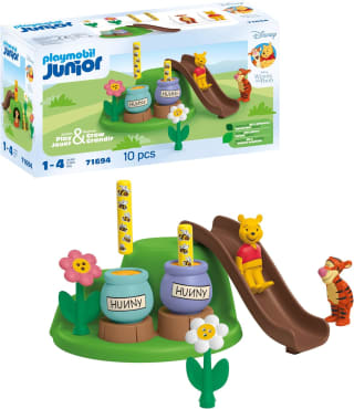 Playmobil JUNIOR & Disney: Winnie de Poeh's & Teigetje's Bijentuin voor €14,37 bij Amazon