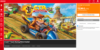 Juego Crash Team Racing Nitro-Fueled por solo 13,99€