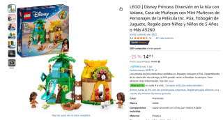 LEGO Disney Princess Diversión en la Isla con Vaiana por 14,99€