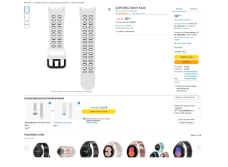 SAMSUNG Watch Band por solo 10,50€