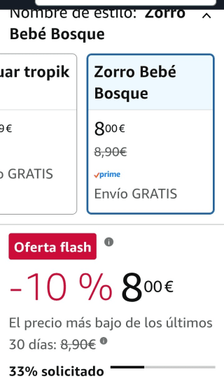 Zorro Bebé apilable por 8€.