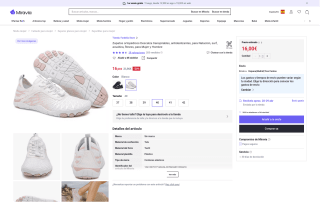 Zapatos ortopédicos deportes acuáticos por 16€