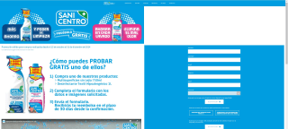 Reembolso de producto Sanicentro (tiene que llevar la etiqueta promocional)