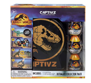 Juego Jurassic World Porta dinos + 3 huevos por 19,99€