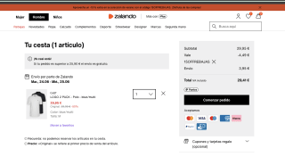 Pack GAP dos polos de algodón Hombre por 25,45€