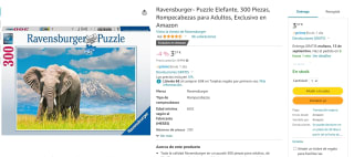 Recopilación de puzzles de la marca Ravensburger desde 3,57€