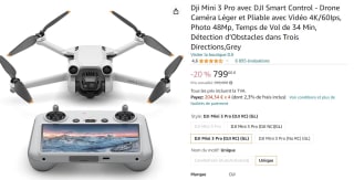 DJI mini 3 pro incl.smart remote voor €799 bij Amazon