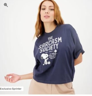 Camiseta de mujer Snoopy por 6,99€