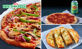 Pizza (25 cm) naar keuze + bijgerecht of fris bij New York Pizza voor €6,99 via Social Deal