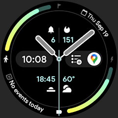 Fit Dash A: Watch face gratis voor Android