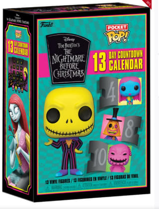 Calendario de adviento 13 días Pesadilla antes de Navidad Funko Pop a 25,99€