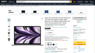 MacBook Air M2 por 879€