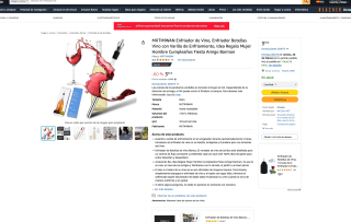 MXTIMWAN Enfriador de Vino con Varilla por solo 3,99€