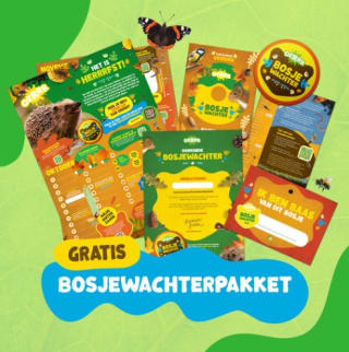 Gratis Bosjewachterpakket van Natuurmonumenten