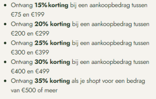 Tot 35% stapelkorting bij Greenpan