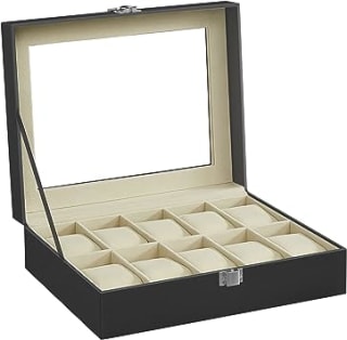 Shop a SONGMICS watch box from Amazon for only £11.32