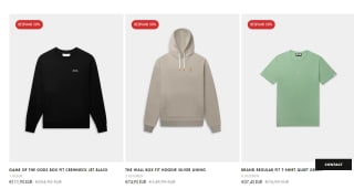 50% korting op geselecteerde artikelen tijdens de BALR. Summer sale