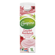 1+2 gratis op Campina vlaflip, zacht & luchtig of slagroom vla bij Poiesz-supermarkten