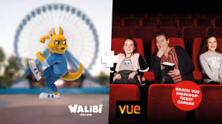 Gratis Vue bioscoop ticket bij aankoop Walibi ticket