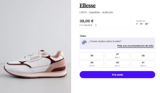 Zapatillas de Mujer Ellesse LS475 por 38€