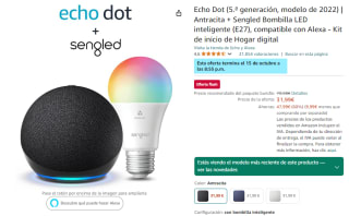 Recopilaciones de Echo Dot desde solo 21,99€ amazon