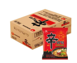 Nongshim - Instant Noedels Shin Kimchi - 20 zakjes voor €18,99 bij Ochama