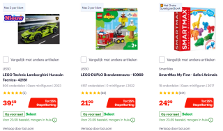 Tot 25% Stapelkorting op speelgoed bij Bol.com