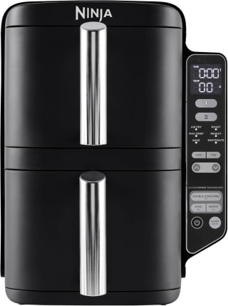 Ninja Double Stack Airfryer XXL - 9.5 Liter - Dubbele Gestapelde Lades - 6 Programma's voor €168,99 bij Amazon