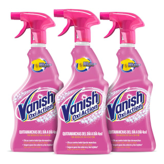 Vanish - Pack de 3 - Spray quitamanchas por 9,99€