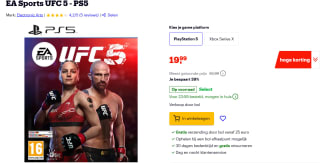 EA Sports UFC 5 voor €19,99 bij Bol